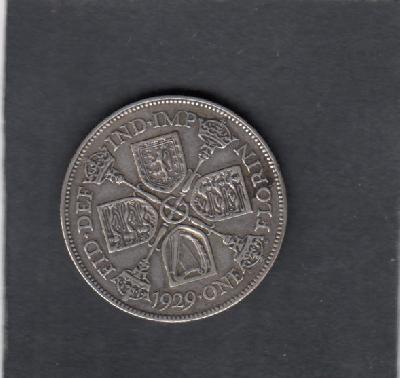 Beschrijving: 1 Florin  GEORGIUS V 